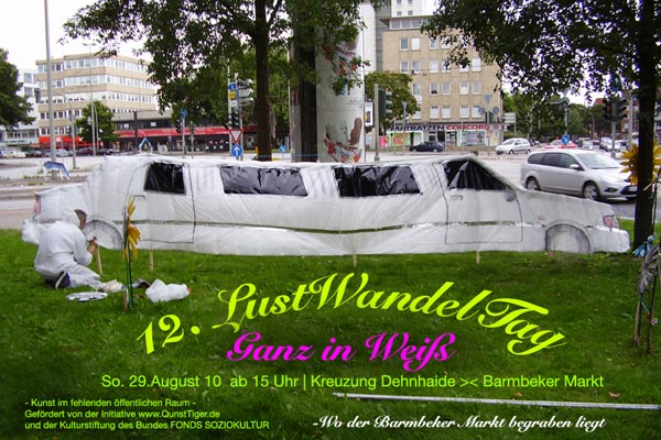 Stretchlimousine in Barmbek